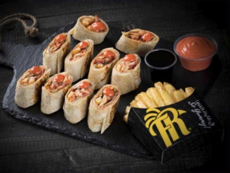 Mexican shawerma platter